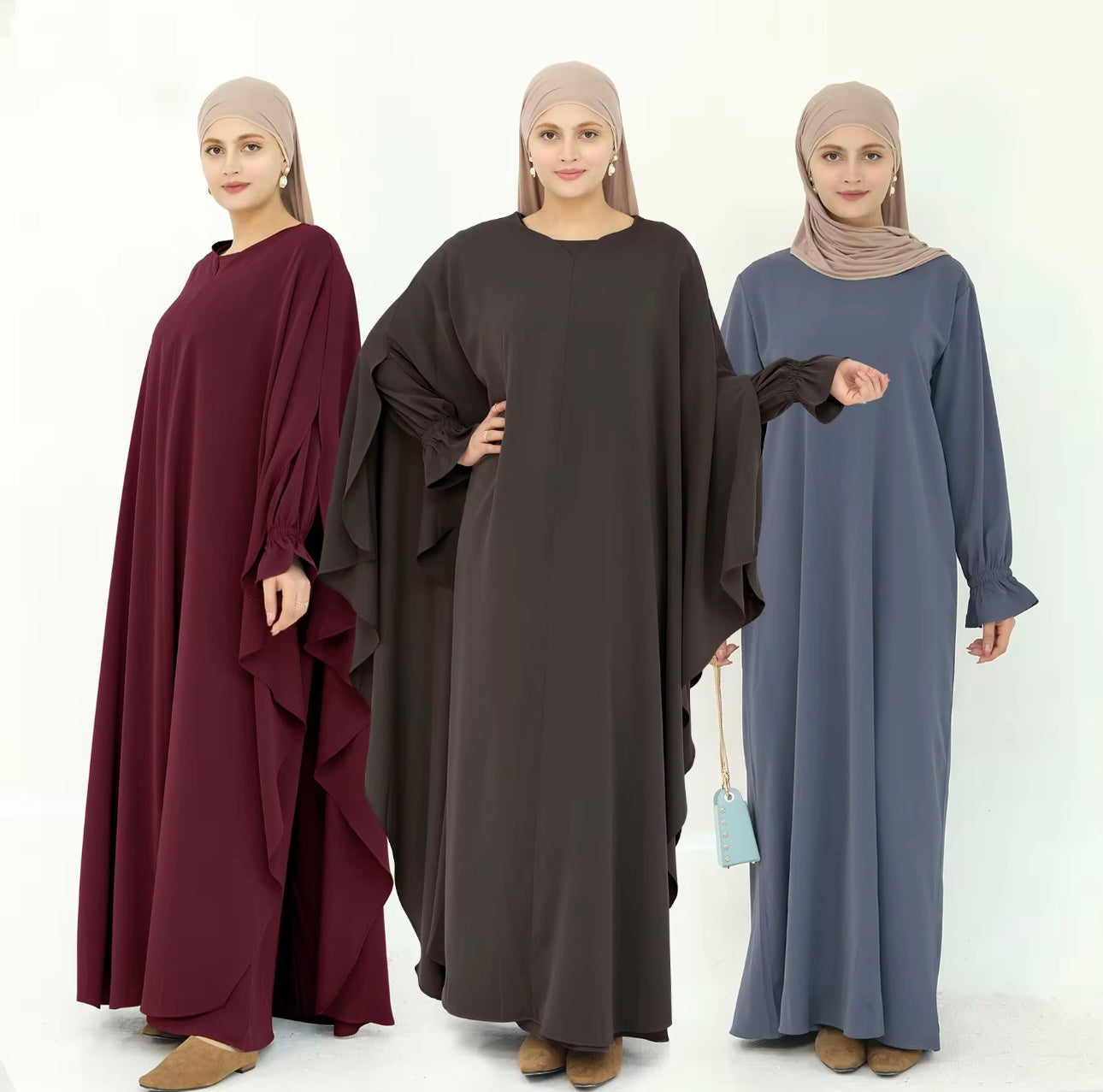 Butterfly abaya