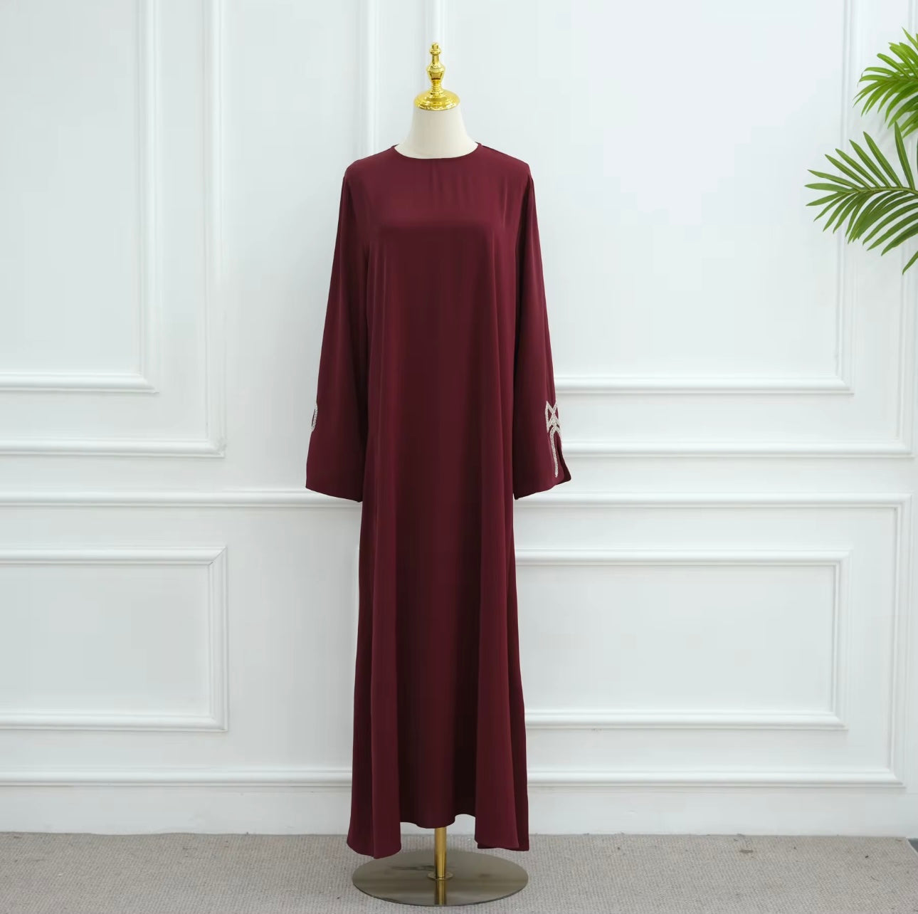 Bow knot abaya